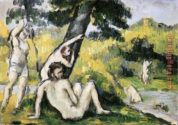 Paul Cezanne Bathing
